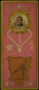 Picture, Helmar Brewing, L3-Helmar Cabinet Card # 111, Hooks Wiltse, Portrait, New York Giants