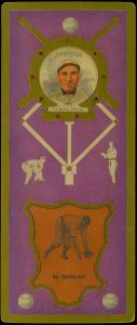 Picture, Helmar Brewing, L3-Helmar Cabinet Card # 114, Mickey Doolan, Portrait, Philadelphia Nationals