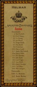 Picture, Helmar Brewing, L3-Helmar Cabinet Card # 122, Harry Lord, Portrait, Boston Americans