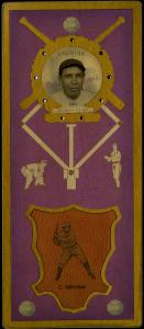 Picture, Helmar Brewing, L3-Helmar Cabinet Card # 153, Chief Meyers, Portrait, New York Giants