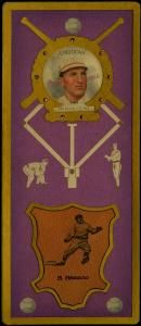 Picture, Helmar Brewing, L3-Helmar Cabinet Card # 154, Buck Herzog, Portrait, New York Giants