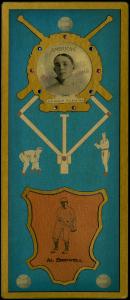 Picture, Helmar Brewing, L3-Helmar Cabinet Card # 166, Al Bridwell, Portrait, New York Giants