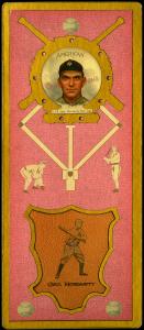 Picture, Helmar Brewing, L3-Helmar Cabinet Card # 174, George Moriarty, Portrait, Detroit Americans