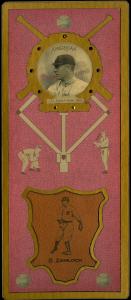 Picture, Helmar Brewing, L3-Helmar Cabinet Card # 175, Carl Zamloch, Portrait, Detroit Americans