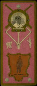Picture, Helmar Brewing, L3-Helmar Cabinet Card # 178, Red Mckee, Portrait, Detroit Americans