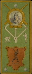 Picture of Helmar Brewing Baseball Card of Miller HUGGINS (HOF), card number 202 from series L3-Helmar Cabinet