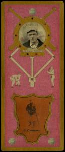 Picture, Helmar Brewing, L3-Helmar Cabinet Card # 204, Bill Carrigan, Portrait, Boston Americans