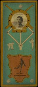 Picture of Helmar Brewing Baseball Card of Chief BENDER (HOF), card number 33 from series L3-Helmar Cabinet