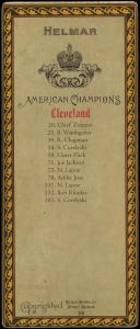 Picture, Helmar Brewing, L3-Helmar Cabinet Card # 39, Ray Chapman, Portrait, Cleveland Americans
