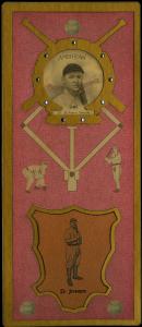 Picture, Helmar Brewing, L3-Helmar Cabinet Card # 53, Davy Jones, Portrait, Detroit Americans