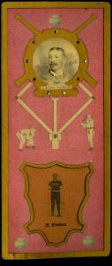 Picture, Helmar Brewing, L3-Helmar Cabinet Card # 5, Buck EWING (HOF), Portrait, New York Giants