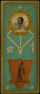Picture, Helmar Brewing, L3-Helmar Cabinet Card # 63, Christy MATHEWSON (HOF), Portrait, New York Giants