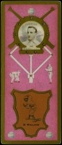 Picture, Helmar Brewing, L3-Helmar Cabinet Card # 89, Solly Hofman, Portrait, Chicago Nationals