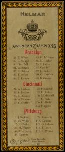 Picture, Helmar Brewing, L3-Helmar Cabinet Card # 96, Arthur Fromme, Portrait, Cincinnati Reds
