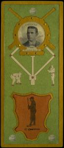 Picture, Helmar Brewing, L3-Helmar Cabinet Card # 97, Clark GRIFFITH (HOF), Portrait, Cincinnati Reds