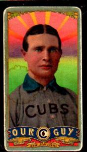 Picture, Helmar Brewing, Our Guy Card # 117, Frank CHANCE, Portrait, Chicago Cubs