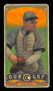 Picture of Helmar Brewing Baseball Card of Tom Needham, card number 128 from series Helmar Our Guy