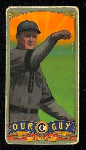 Picture of Helmar Brewing Baseball Card of Orval Overall, card number 130 from series Helmar Our Guy