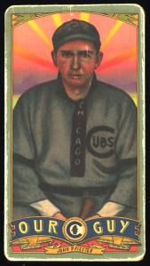Picture, Helmar Brewing, Our Guy Card # 133, Jack Pfiester, Sitting, Chicago Cubs