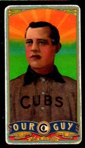 Picture, Helmar Brewing, Our Guy Card # 142, Harry Steinfeldt, Portrait, Chicago Cubs