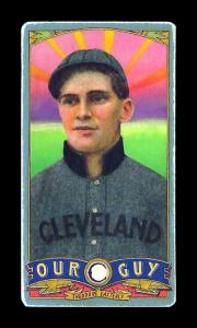 Picture, Helmar Brewing, Our Guy Card # 177, Ted Easterly, Black collar, Cleveland Indians