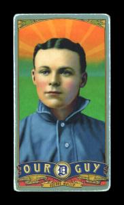 Picture of Helmar Brewing Baseball Card of George Mullin, card number 17 from series Helmar Our Guy