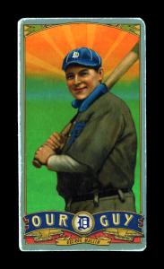 Picture of Helmar Brewing Baseball Card of George Mullin, card number 22 from series Helmar Our Guy