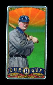 Picture, Helmar Brewing, Our Guy Card # 3, Sam CRAWFORD (HOF), Batting stance, Detroit Tigers