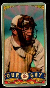 Picture, Helmar Brewing, Our Guy Card # 66, Red Kleinow, Wearing mask, Boston Red Sox