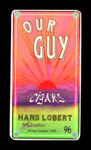 Picture, Helmar Brewing, Our Guy Card # 96, Hans Lobert, Portrait, Cincinnati Reds