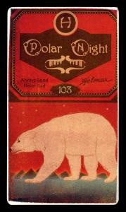 Picture, Helmar Brewing, Helmar Polar Night Card # 103, Bill Bradley, Fingers in 
