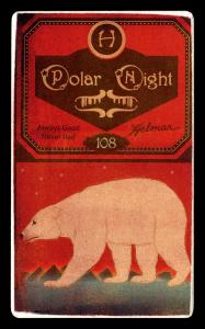 Picture, Helmar Brewing, Helmar Polar Night Card # 108, Addie JOSS (HOF), 
