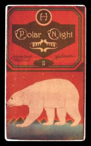 Picture, Helmar Brewing, Helmar Polar Night Card # 11, Mark Baldwin, Throwing underhand, Chicago White Stockings