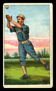 Picture of Helmar Brewing Baseball Card of John CLARKSON, card number 12 from series Helmar Polar Night