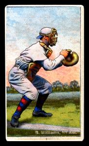 Picture of Helmar Brewing Baseball Card of Bob Williams, card number 130 from series Helmar Polar Night