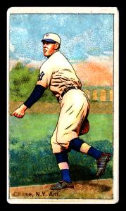 Picture of Helmar Brewing Baseball Card of Hal Chase, card number 132 from series Helmar Polar Night