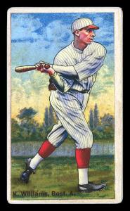 Picture of Helmar Brewing Baseball Card of Ken Williams, card number 134 from series Helmar Polar Night