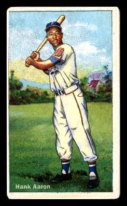 Picture of Helmar Brewing Baseball Card of Hank AARON (HOF), card number 151 from series Helmar Polar Night