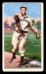 Picture of Helmar Brewing Baseball Card of Bill Abstein, card number 152 from series Helmar Polar Night
