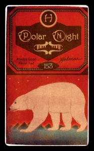 Picture, Helmar Brewing, Helmar Polar Night Card # 153, Babe Adams, Pitching Follow Through, Pittsburgh Pirates