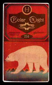 Picture, Helmar Brewing, Helmar Polar Night Card # 154, Grover Cleveland ALEXANDER (HOF), Pitching Follow Through, Dallas Steers