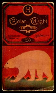 Picture, Helmar Brewing, Helmar Polar Night Card # 158, Red Ames, Pitching follow through, New York Giants