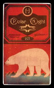 Picture, Helmar Brewing, Helmar Polar Night Card # 163, Jim Bagby, Follow through, foot on path, Cleveland Indians