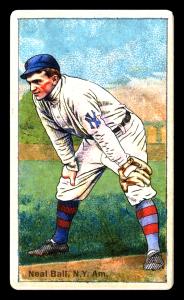 Picture of Helmar Brewing Baseball Card of Neal Ball, card number 167 from series Helmar Polar Night