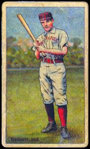 Picture of Helmar Brewing Baseball Card of Charley Bassett, card number 170 from series Helmar Polar Night