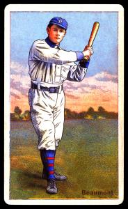 Picture of Helmar Brewing Baseball Card of Ginger Beaumont, card number 171 from series Helmar Polar Night