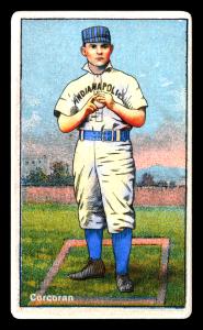 Picture of Helmar Brewing Baseball Card of Larry Corcoran, card number 189 from series Helmar Polar Night