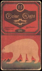 Picture, Helmar Brewing, Helmar Polar Night Card # 196, Buck EWING (HOF), One foot showing, leaning, New York Giants