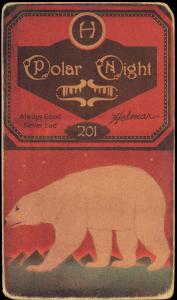 Picture, Helmar Brewing, Helmar Polar Night Card # 201, Silver Flint, Batting pose, bat up, Chicago White Stockings
