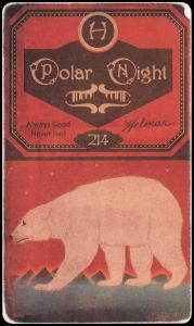 Picture, Helmar Brewing, Helmar Polar Night Card # 214, Tim KEEFE (HOF), Underhand, facing viewer, New York Giants